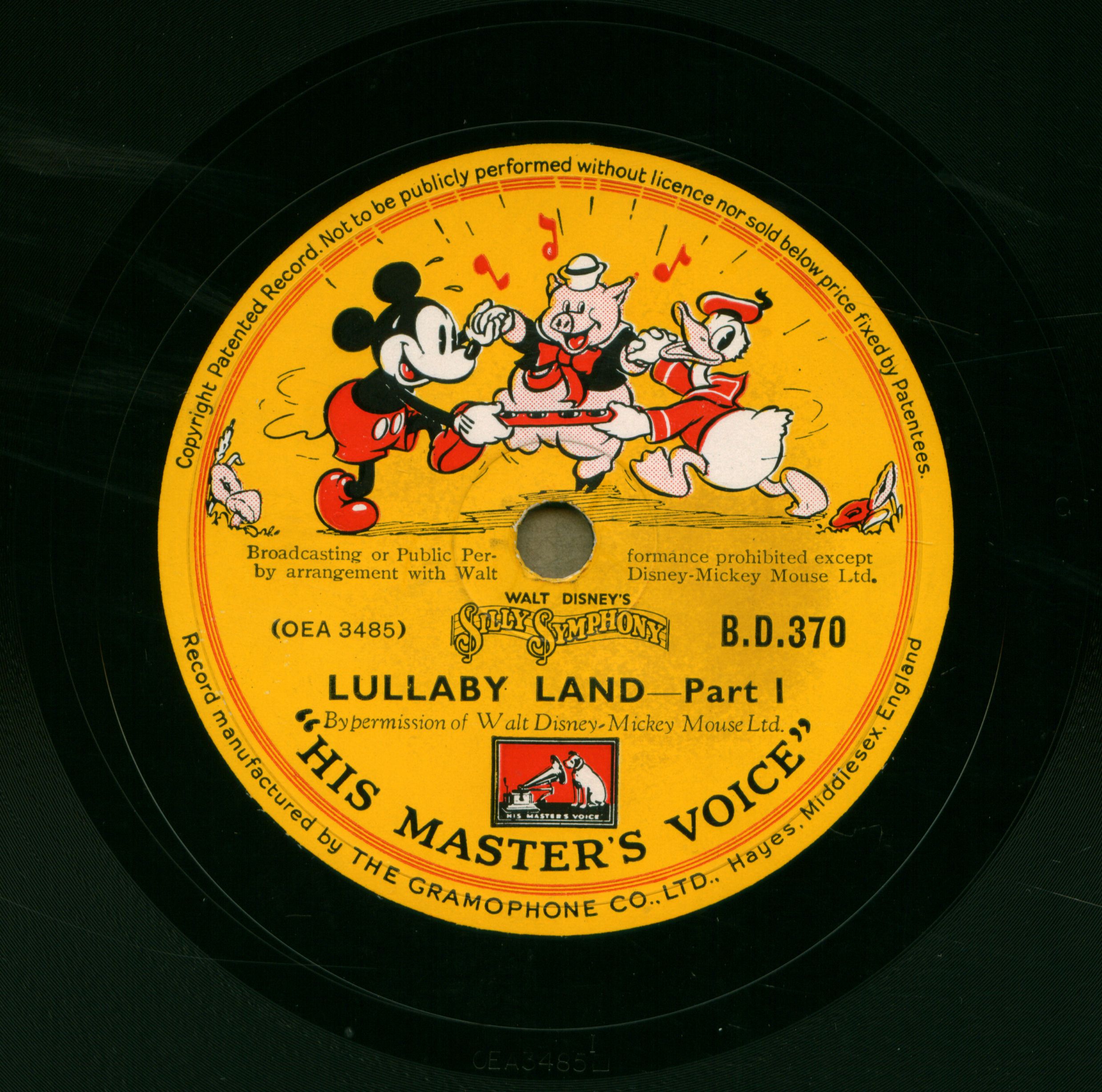 Lullaby land Part I-2 : Walt Disney's Silly Symphony